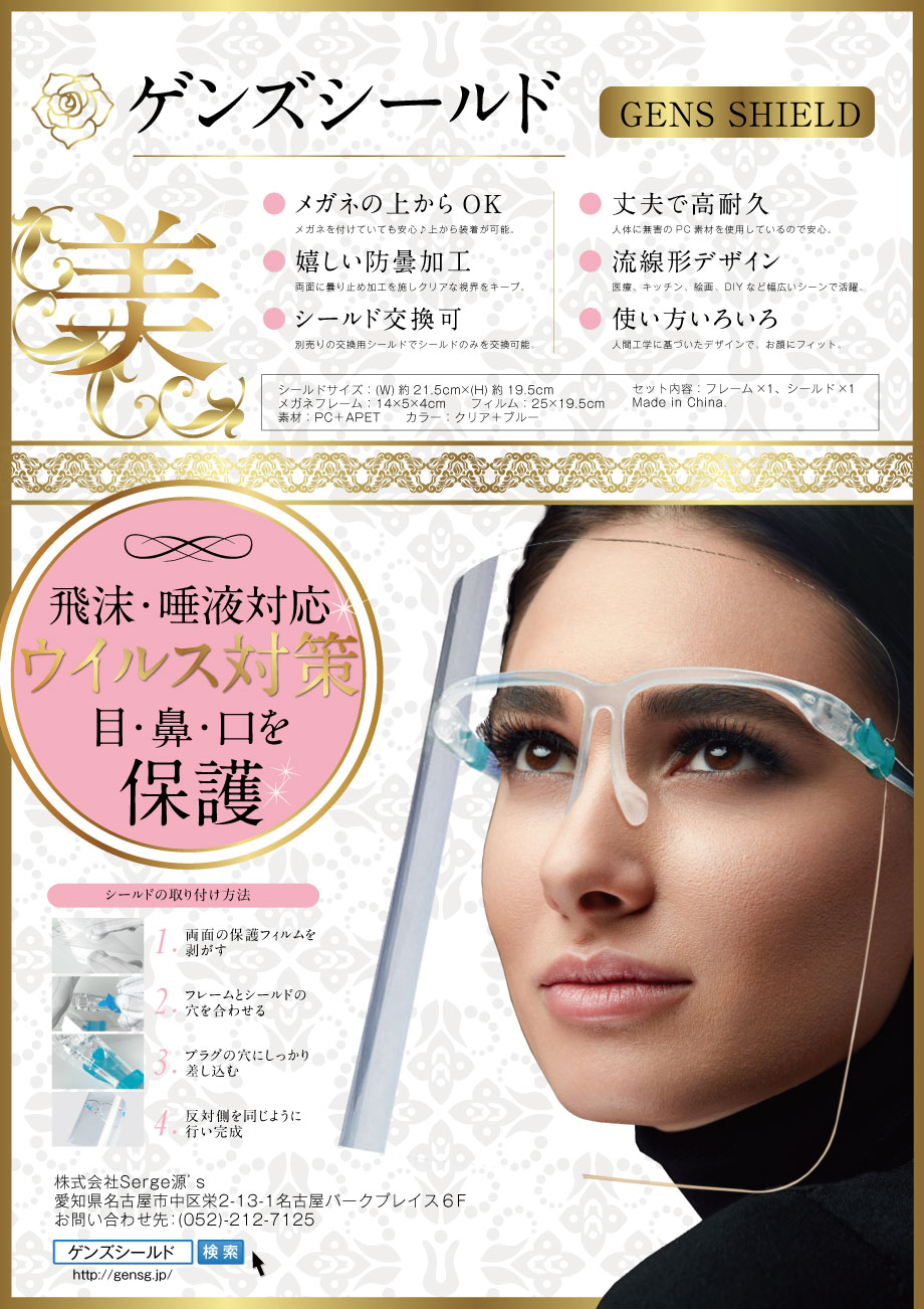 フェイスシールド内容